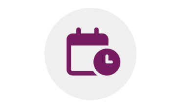 eDerm schedule icon.