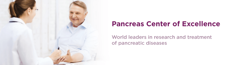 World leaders in research and treatment of pancreatic diseases.