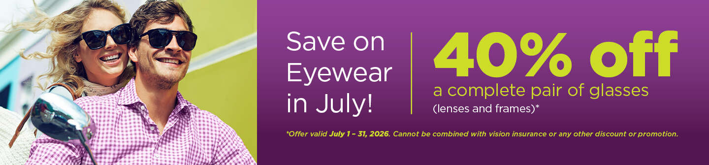 Learn more about current promotions at UPMC Optical Shop.