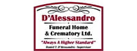 D'Alessandro Funeral Home logo.