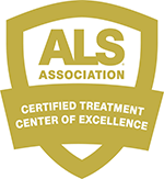 We are an ALS Association (ALSA) Certified Treatment Center of Excellence and one of only four treatment centers in Pennsylvania with this accreditation. Certification is earned by meeting the rigorous standards of best practices set by the ALS Association Treatment Centers of Excellence Program®.