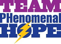 Team Phenomenal Hope website - pulmonary hypertension awareness charity