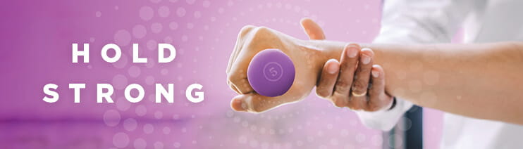 Conditions page banner. Text reads "Hold strong".