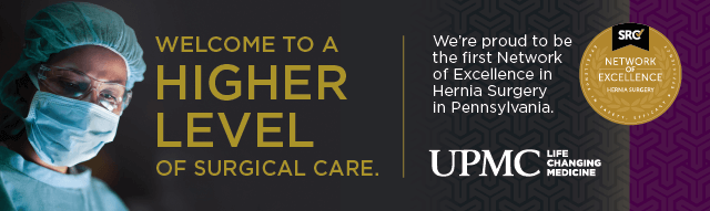 Text reads: Welcome to a higher level of surgical care.