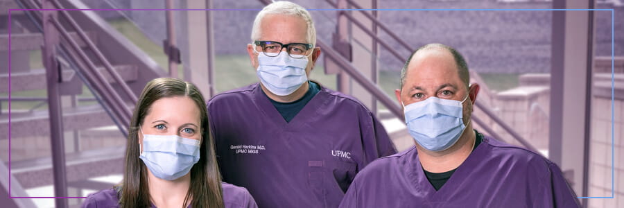 Image of 3 minimally invasive gynecologic surgery providers. 