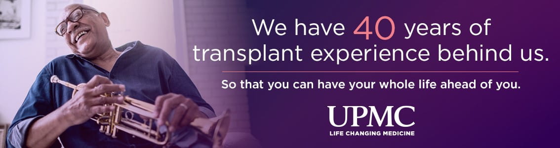 We have 40 years of transplant experience behind us. So that you can have your whole life ahead of you. 