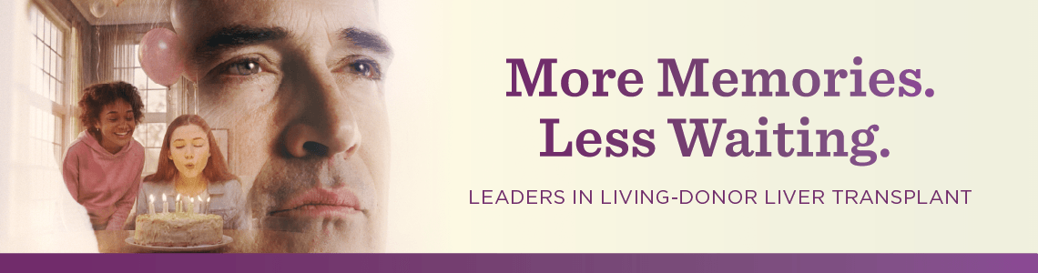 More Memories. Less Waiting. UPMC Transplant Services.