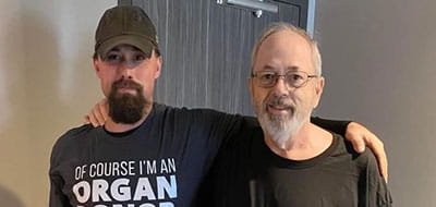 Joe Signs and Fritz Rudin: Living-Donor Liver Transplant Patient Story