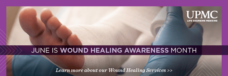 Wound Healing Awareness Month banner.