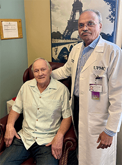Follow Bob’s story of resilience as he overcomes a widow-maker heart attack, bypass surgeries, and ongoing cardiac care with the support of UPMC. Read his story.
