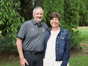 Tim Bartlett and wife