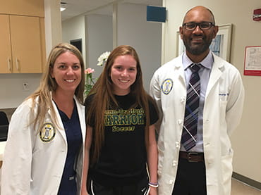 Erin tore her ACL during a soccer game in her sophomore year of high school. Learn how the team at UPMC helped her return to play for her junior year.