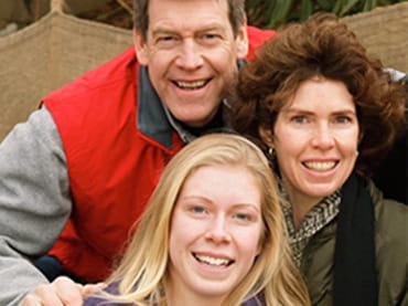 Laura and her parents