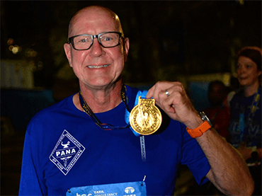 After recovering from a heart attack, John Borza became an impassioned runner with dreams of running the 2020 TCS New York City Marathon on the American Heart Association team. When a torn meniscus threatened to derail his plans, he turned to the experts at UPMC Sports Medicine.