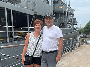 Image of Tim and Tammy Coles.