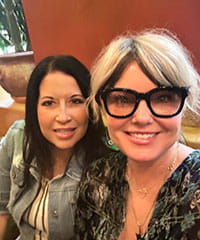Vicki Smith and Lindy LaValley
