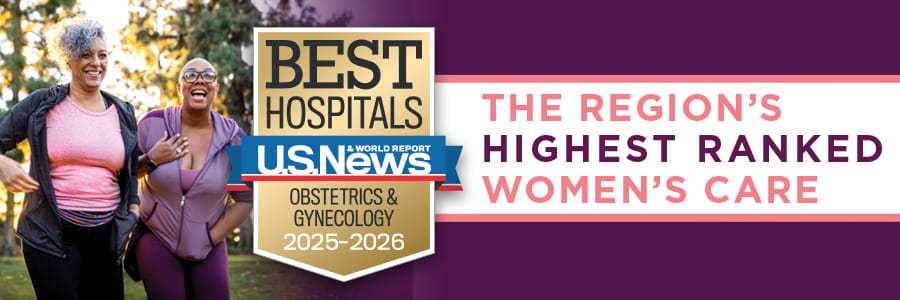 The region's highest ranked women's care.