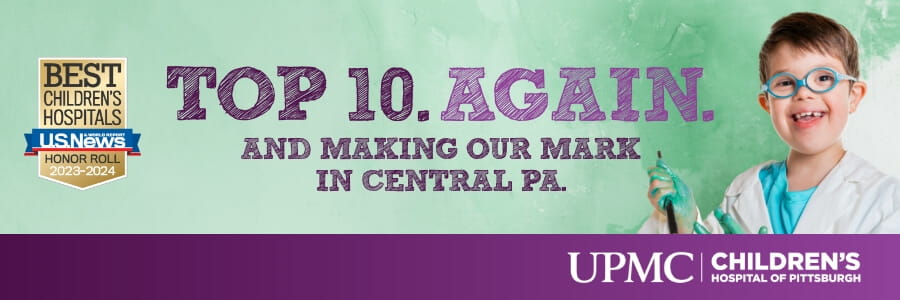 Top 10. Again. And making our mark in Central Pa.
