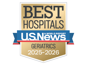 Ranked nationally in Geriatrics by U.S. News and World Report