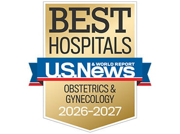 One of the best national hospitals, ranked in Obstetrics and Gynecology by U.S. News and World Report.