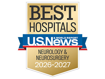 Ranked nationally in Neurology and Neurosurgery by U.S. News and World Report