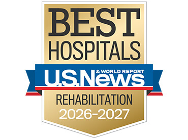 Nationally ranked in Rehabilitation by U.S. News and World Report