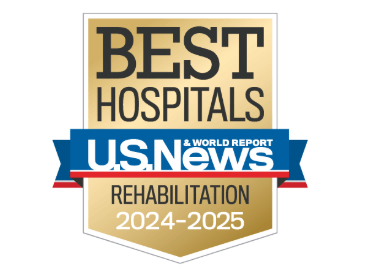 Nationally ranked in Rehabilitation by U.S. News and World Report